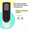 YAN1F1F YAN1F1 Replacement Remote Control for Gree Air Conditioner VIR09HP115V1AH