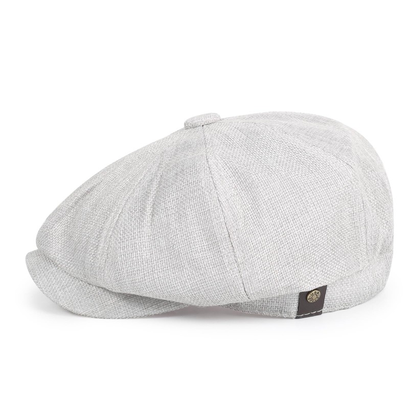 Geyanuo 3Pcs Newsboy Hat for Men Women Elastic 8 Panel