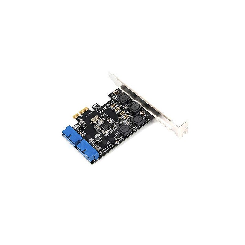 PCI-E X1 to 2 Ports 19 Pin USB 3.0 Header