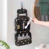 Travel Toiletry Hanging Toiletry Wash Bag with Compartment Makeup Cosmetic