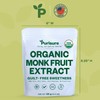 Organic Monk Fruit Sweetener, 125g (4.41oz), No Fillers Pure USDA