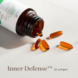 Young Living Inner Defense, 30 Softgels, Unlock The Power of Potent Essential Oils, Oregano, Thyme, Lemongrass, and Thieves, Comprehensive Immune Support