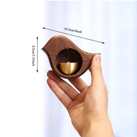 ZMOXUP Shopkeepers Bell for Door Opening, Hanging Bells Gate Entrance, Ringer Doorbell Chime Business Entry, Christmas Housewarming Gift Home Office Store Alert & Decor