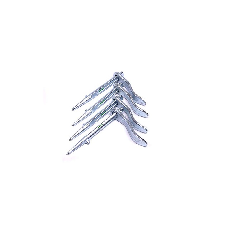 Barnwell Deluxe Round Dutch Pins Pack of 4 Block Concrete