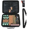 co2CREA Organizer Storage Case for Household Batteries 3V 9V 9