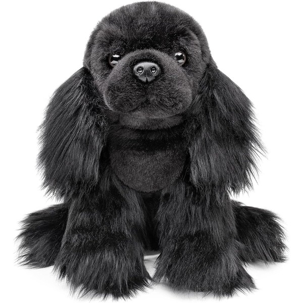 lilizzhoumax Dog Cocker Spaniel Plush Toy, 32 cm/12 Inches, Simulated