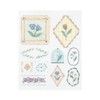 Midori 82697006 Sticker Transfer, Glossy, Floral Print