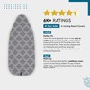 Encasa XO Ironing Board Covers (42"x14") Drawstring Tightening with Thick