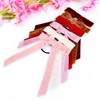 10PCS Bow Hair Tie Velvet Hair Ribbon Elastics Hair Scrunchies