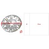 CL-0378 Metal Mounting Clip Clamping Disc for Seat N90796502 Pack