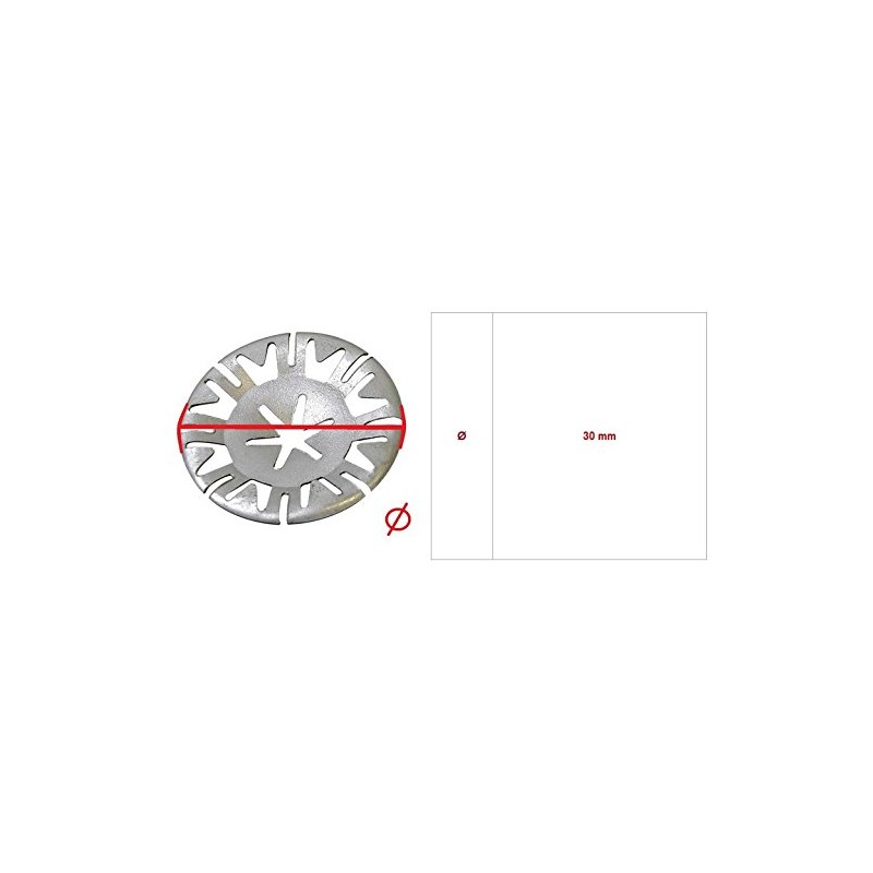 CL-0378 Metal Mounting Clip Clamping Disc for Seat N90796502 Pack