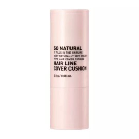 So Natural 쏘내추럴 헤어 라인 커버 쿠션 2.5g 1개 작은얼굴 정수리 빈모 커버 [내추럴 블랙] So Natural Hair Line Cover Cushion 2.5g 1 Piece Small Face Crown Hair Loss Cover [Natural Black]