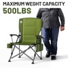 TIMBER RIDGE Oversized Folding Camping Chair High Back Heavy Duty