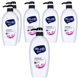 Aekyung Hanaro Plus Damaged Hair Care Shampoo and Rinse Combination, 680ml, 6 Pieces / 애경하나로 플러스 손상모발케어 샴푸린스겸용, 680ml, 6개