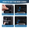 Key Lock Box for Outside, Keybox,Wall Mounted Key Safe Box,