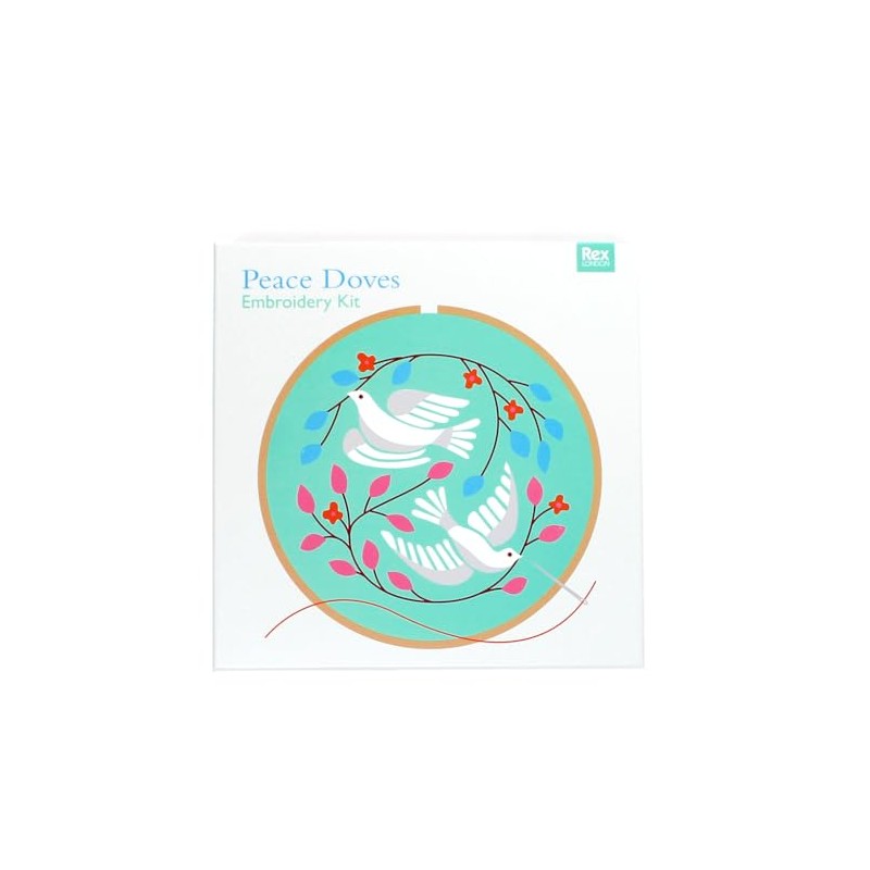 Rex London Embroidery kit - Peace Doves