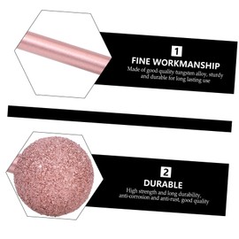 FUNOMOCYA 1pc Tungsten Tire Buffing Wheel Stick Grinding for Car Tire Repair Wear-resistant Dome Buffing Tool Essential for Puncture Repair Kits