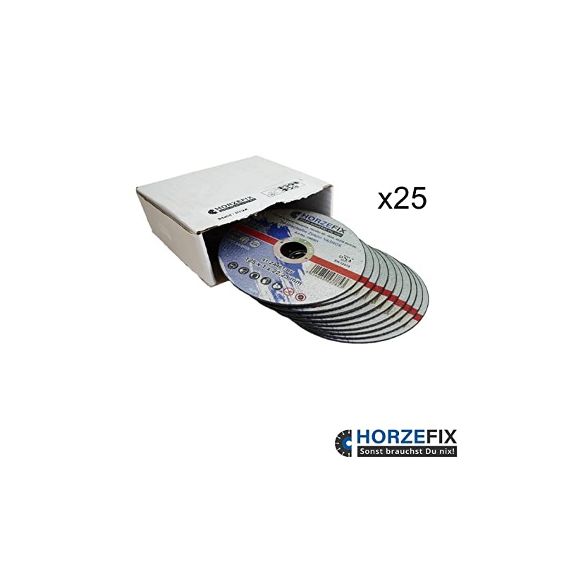 Cutting Disc Zircon VA/INOX 125 x 1.0 mm x 22.23
