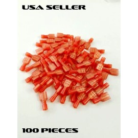 225FWY 18-22 GAUGE 100 PK NYLON FULLY INSULATED QUICK DISCONNECT FEMALE .250 CONNECTOR