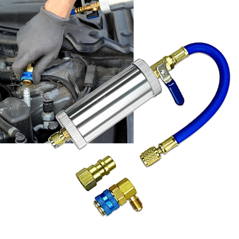 AC Oil Dye Injector Kit R12 R134A Refrigeration Air Conditioning