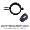 Biqing 2PCS Motorbike Turn Signal Mount Bracket,32-41mm Metal Motorcycle Modified