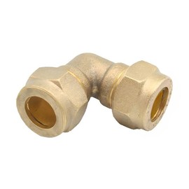 8mm Compression Equal Elbow - Bag of 5
