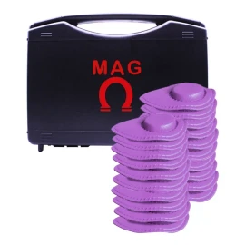 Imanes Mx Kit 20pz Biomagnetismo 2500 Gauss / Dr Goiz Gratis Estuche