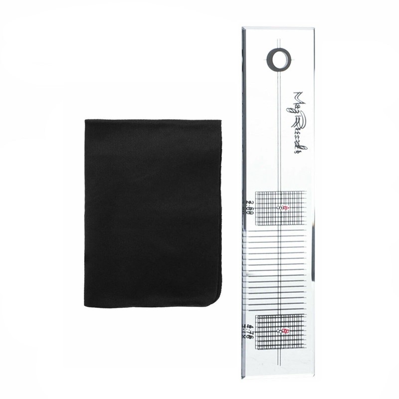 Universal Cartridge Alignment Protractor Tool Phonograph LP Phono Stylus Record