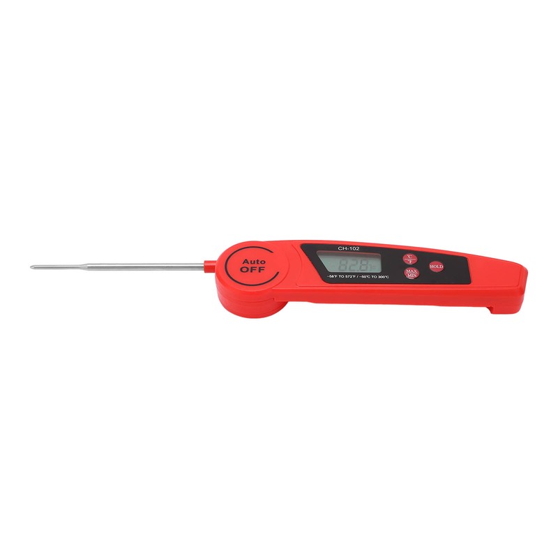 Digital Meat Thermometer 180° Foldable Probe 5S Measurement IP66 Waterproof