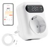 ezAIoT WLAN Socket Thermostat with Timer for Heating and Cooling