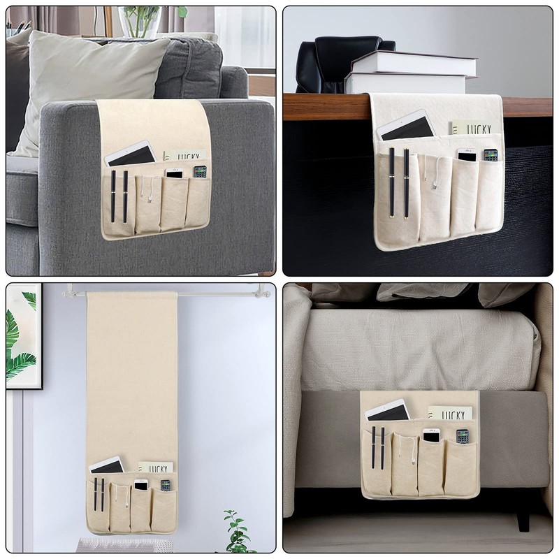 NB Sofa Armrest Organize remote holder bedside caddy organizer with