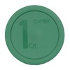 Pyrex Bundle - 4 Items: 322-PC 1qt Green Plastic Lid,