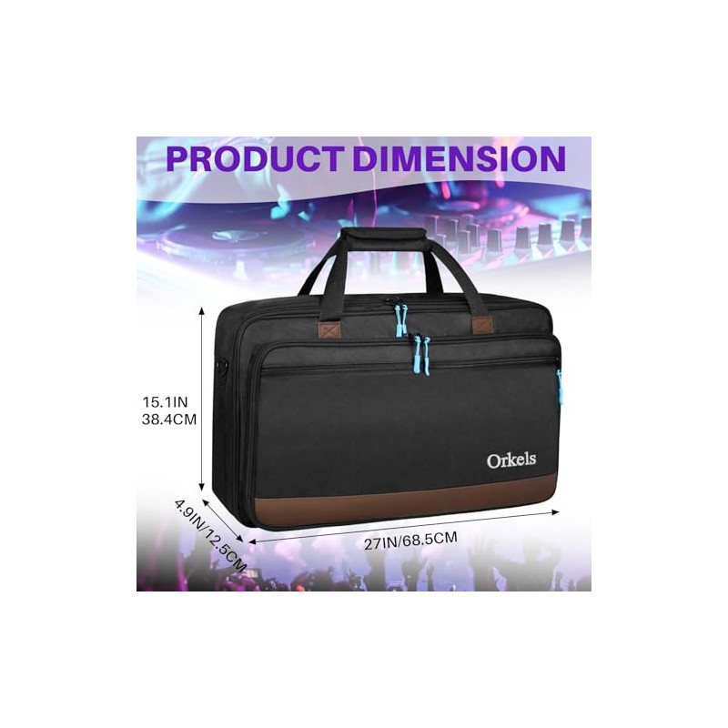 DJ Controller Case for DDJ-FLX10, DDJ-GRV6, DDJ-REV5, DDJ-REV7, DDJ-FLX6-GT, DDJ-800,