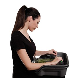 Harvest More Trim Bin Filter Herb Trimming Tray Sorting Screen Collection Oven Bag
