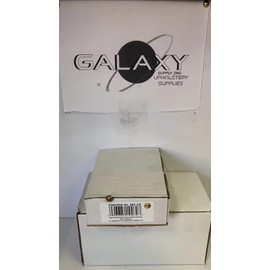 Galaxy Supply Inc. Decorative Nails - C.S. Osborne & Co. No. 682 1/2 - French Natural Nail - Regular - 7/16" Diameter x 1/2" Length (1000 Nails/Box + Nailer Package)