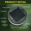 Solar Power Camping Lights String,Outdoor String Lights with 8 Modes