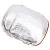 Heat Shield Split Cowhide Leather Aluminized Back Welding Hand Pad