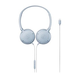 Audio-Technica ATH-S120C-GY USB-C Headphones, Gray