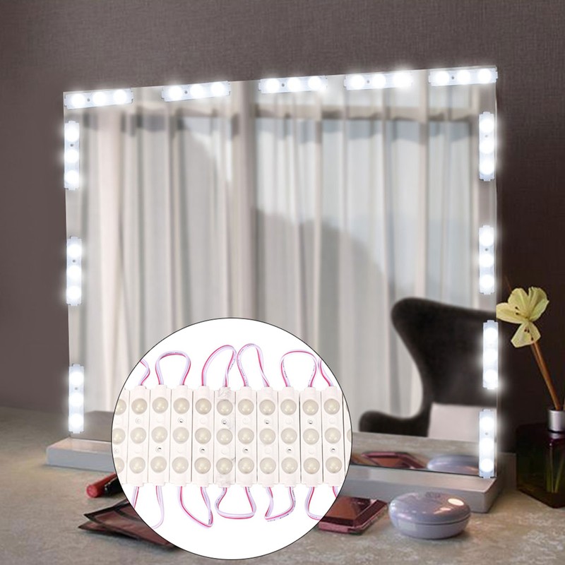 60 Vanity LED Makeup Mirror Lights Dimmable Bulb Light String