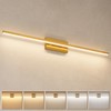 VOLISUN Modern Bathroom Vanity Light 48 inch, 30W Dimmable 5CCT