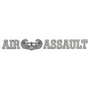 AIR ASSAULT 15" inch Window Strip ARMY Outside Decal