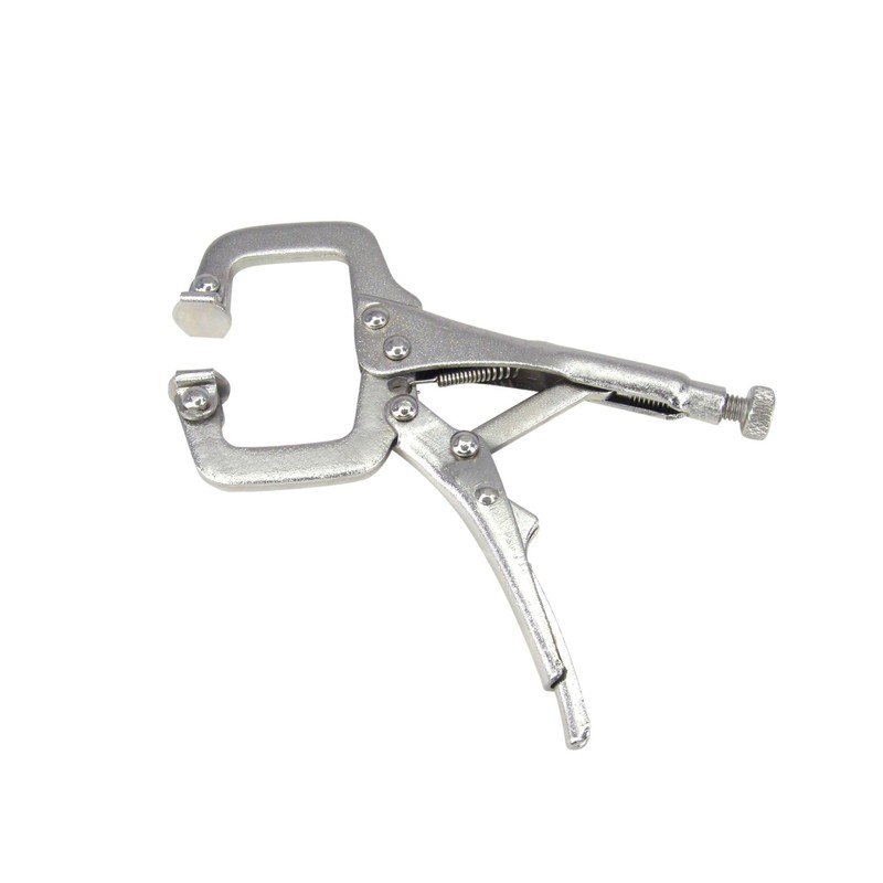 Set of 6 Long Grip Pliers Welding Pliers Locking Pliers