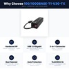 BUELEC USB 3.0 to Automotive Single-Pair Ethernet Adapter, 100/1000BASE-T1, Bus