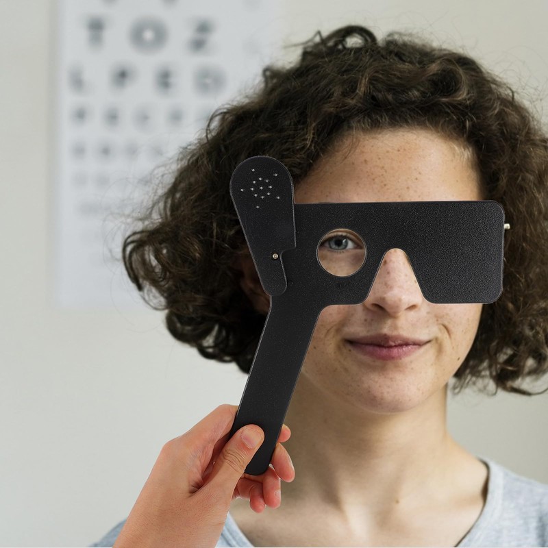 iplusmile Eye Occluder with Pinholes Eye Occluder Optometry Tool Astigmatism