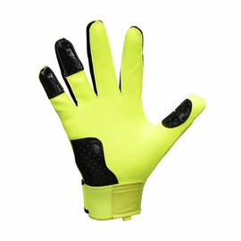 CUTTERS Batting Gloves B353 Prime Hero 3.0 Ambidextrous Baseball Softball M Flow Yellow x Black