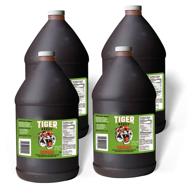 Tiger Sauce - The Original 1 gal. Bottle (Pack of 4)