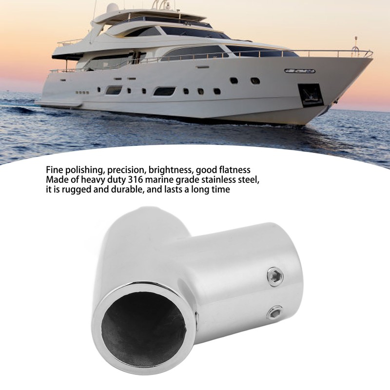 Bimini Top Eye End Boat Cap 2 Way 316 Stainless
