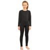 HEROBIKER Girls Ultra Soft Fleece Lined Thermal Underwear Kids Long