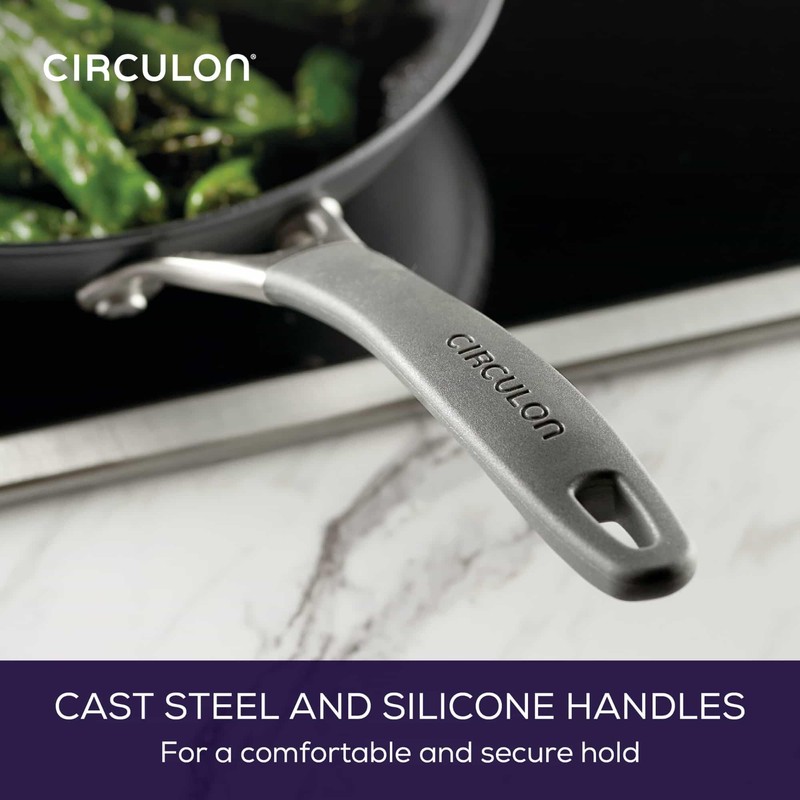 Circulon A1 Series with ScratchDefense Technology Nonstick Induction Frying Pan/Skillet,