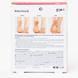 Baby Foot Exfoliación para los Pies, Exfoliante de Pies, Perfumado con Lavanda, Elimina Piel Muerta, 2.4 Fl.oz., 1 Par